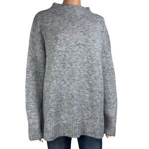 Well Worn Womens X-Large Gray Soft Stretch Nep Yarn Sweater Pull Over New XL